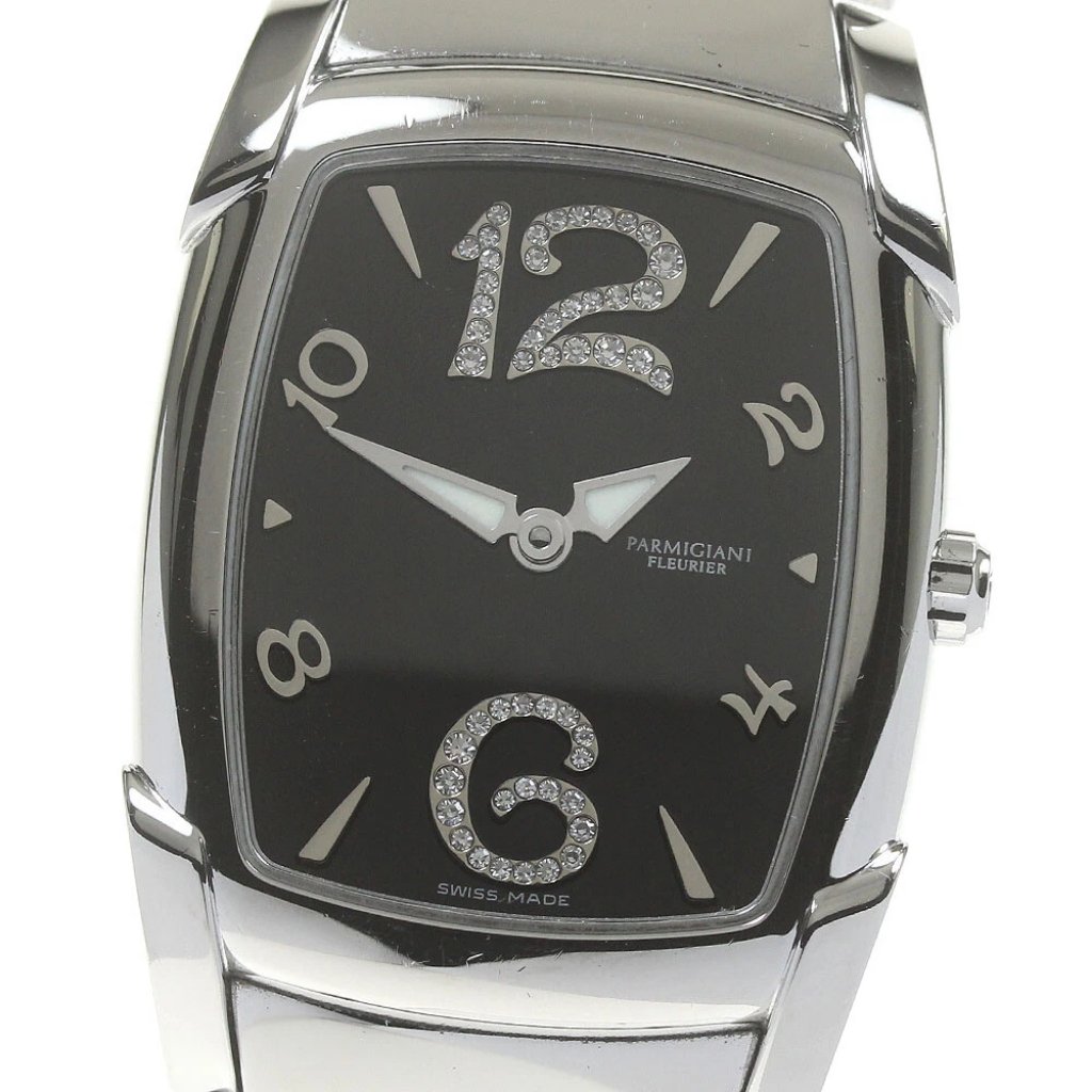 Parmigiani Fleurier Black Dial Quartz Ladies Watch